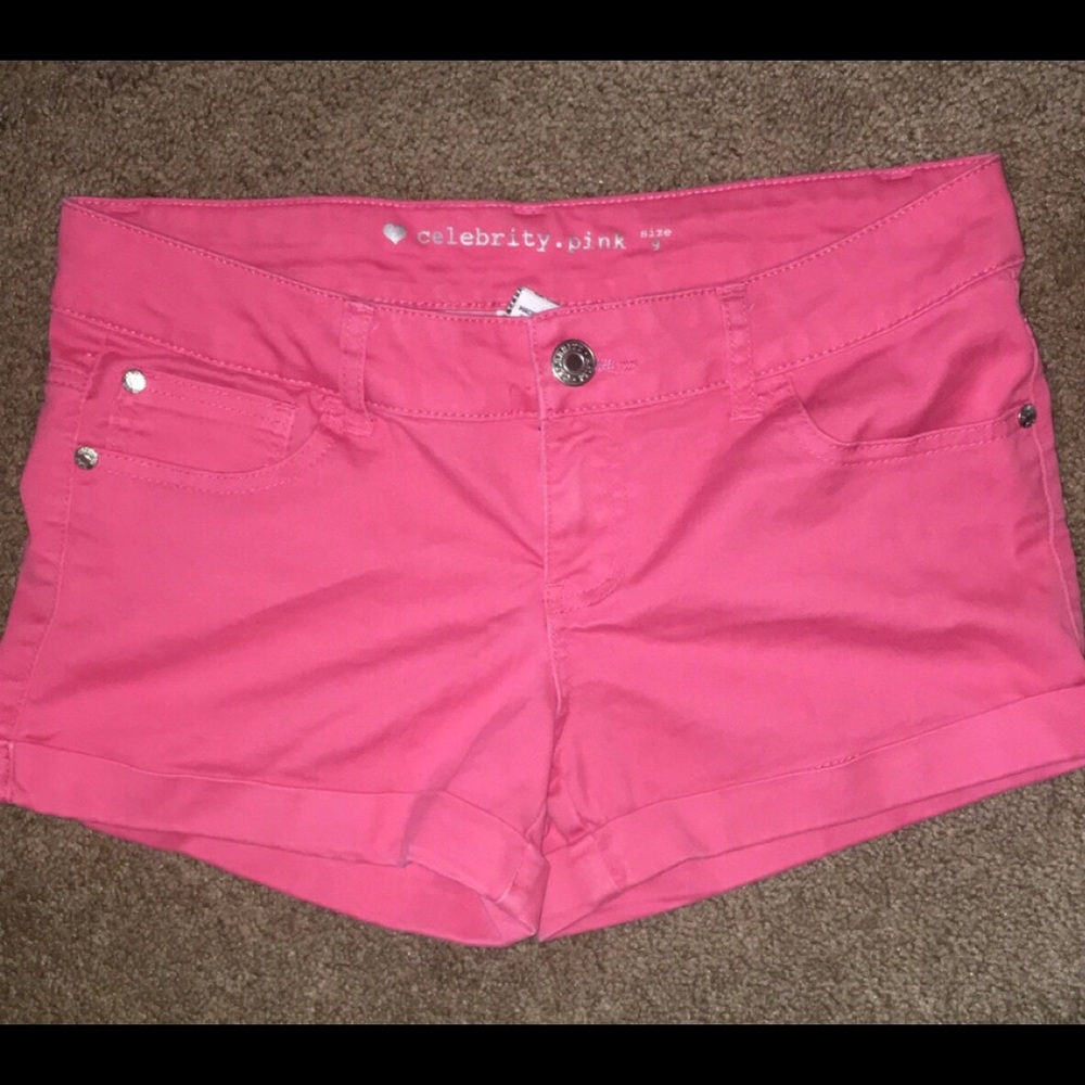 Celebrity Pink Cargo Shorts